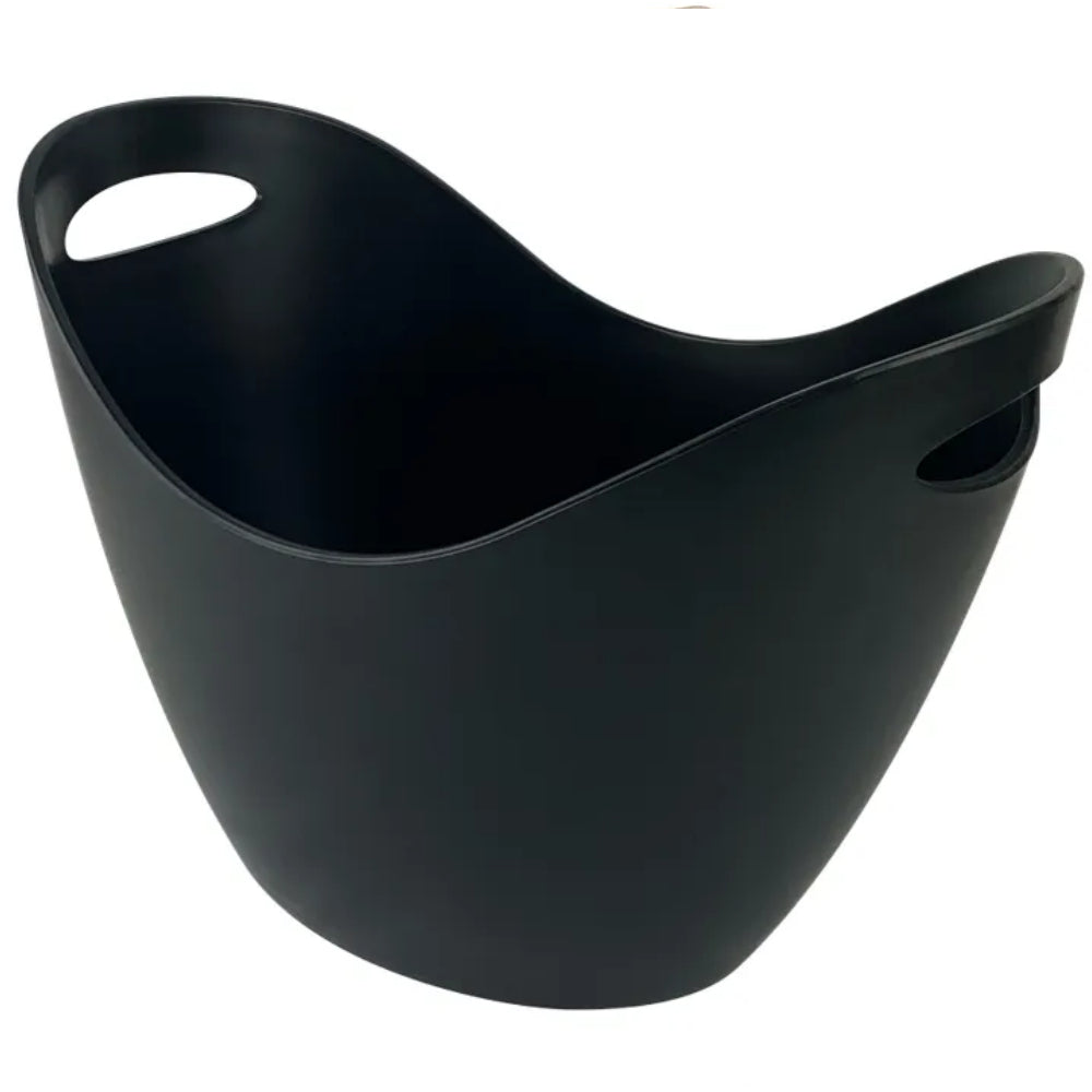 Black Wine Bottle Cooler Pail - 8 Litres