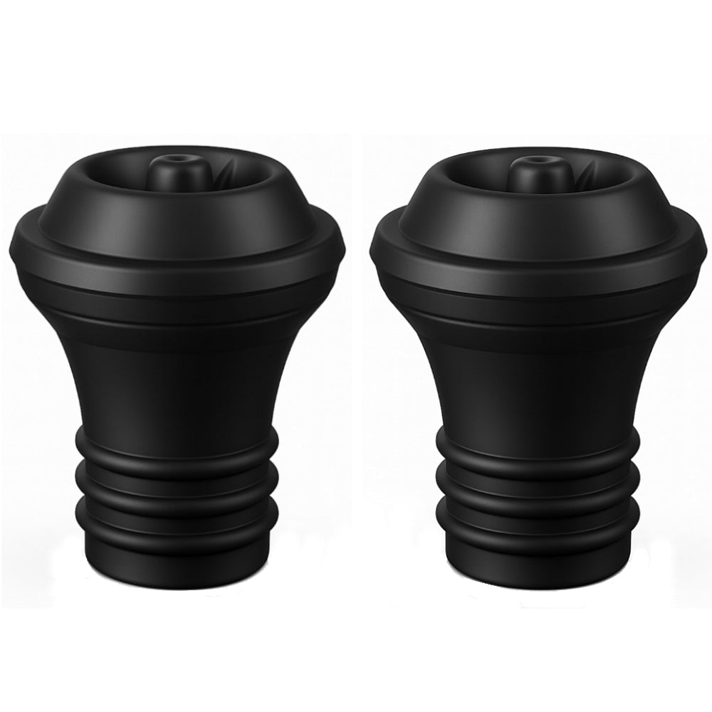 BarBits Black Vacuum Pump & Stopper Set