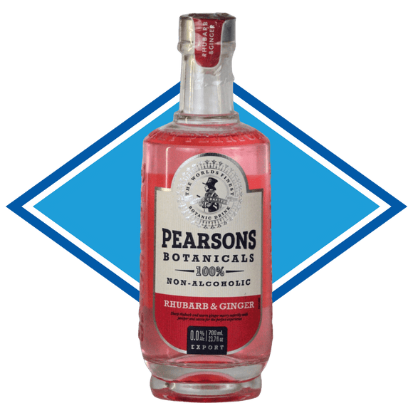 Pearsons Botanicals Rhubarb & Ginger Alcohol Free Gin Alternative 700ml