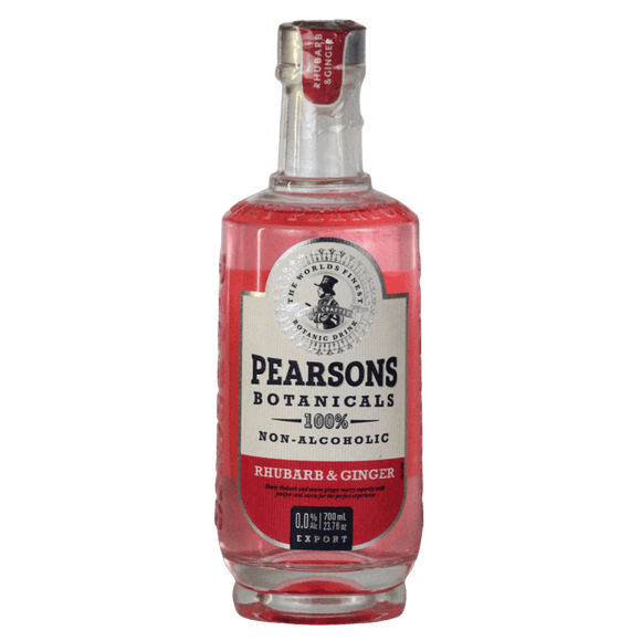 Pearsons Botanicals Rhubarb & Ginger Alcohol Free Gin Alternative 700ml