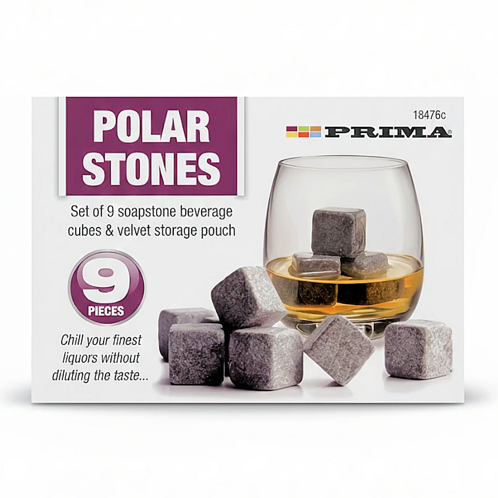 Prima Polar Whisky Stones Set of 9 | BarBits.co.uk