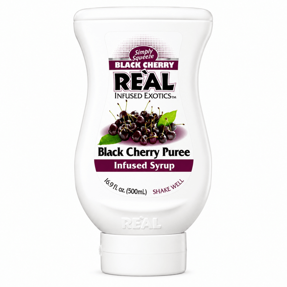 Re'al Black Cherry Puree Infused Syrup 500ml