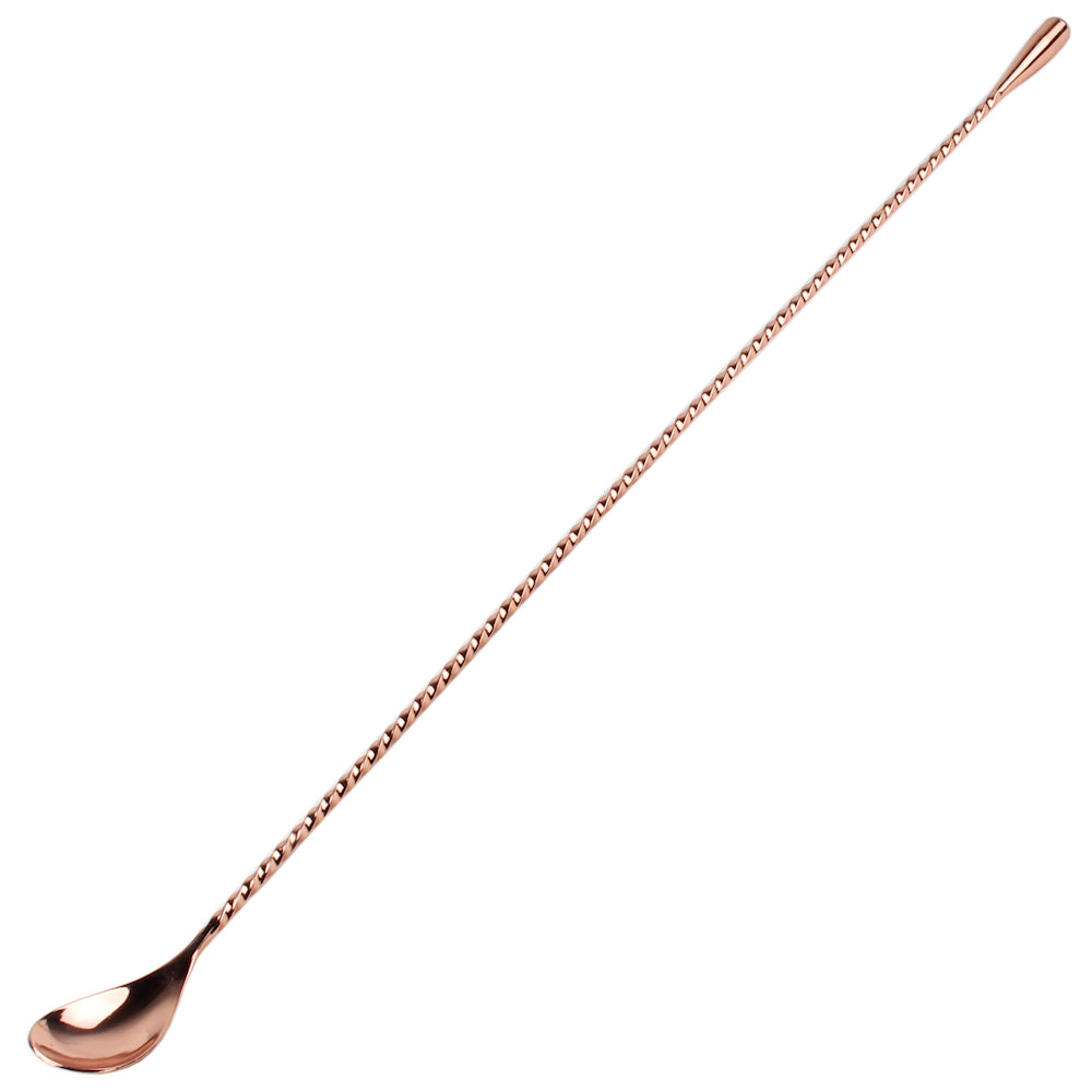 Round End Long Bar Spoon 45cm - Copper