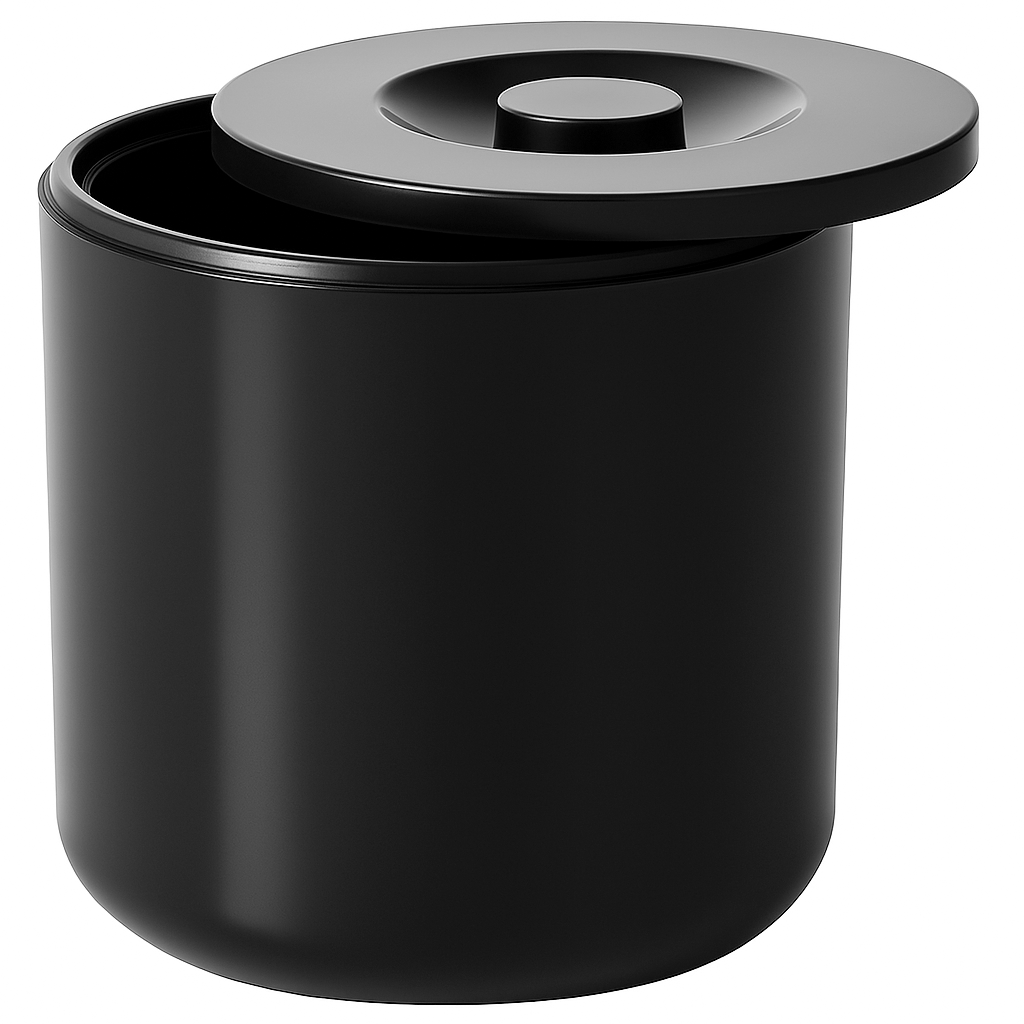 Round Plastic Ice Bucket & Lid