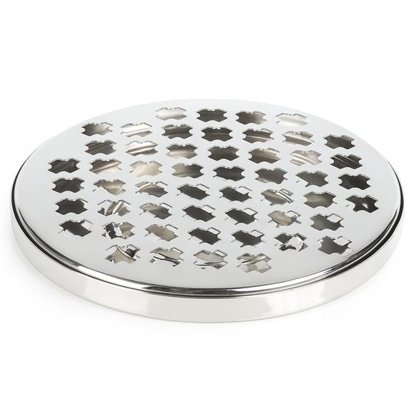 Round Drip Tray Stainless Steel - 6Inch
