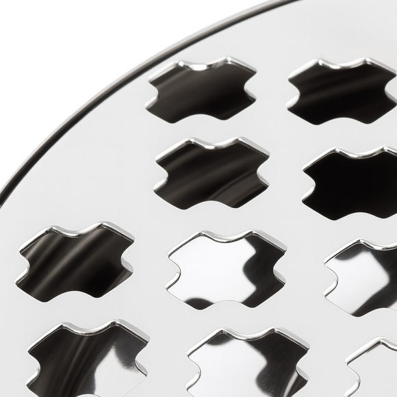 Round Drip Tray Stainless Steel - 6Inch