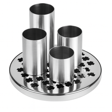 Round Drip Tray Stainless Steel - 6Inch - 0