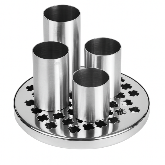 Round Drip Tray Stainless Steel - 6Inch