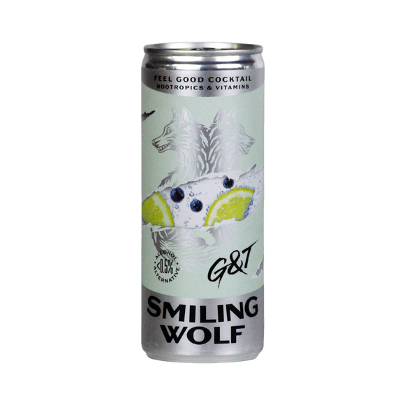 Smiling Wolf G&T Pre Mixed Ready to Drink Cocktail
