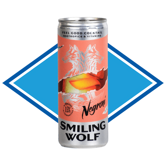 Smiling Wolf Negroni Pre Mixed Ready to Drink Cocktail