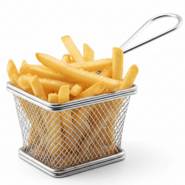 Rectangular Serving Fry Basket 12.5x10cm - 0