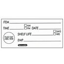 Shelf Life Data Labels - Roll of 500-2