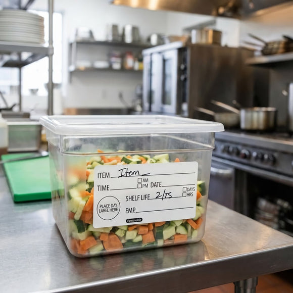 Shelf Life Data Labels - Roll of 500