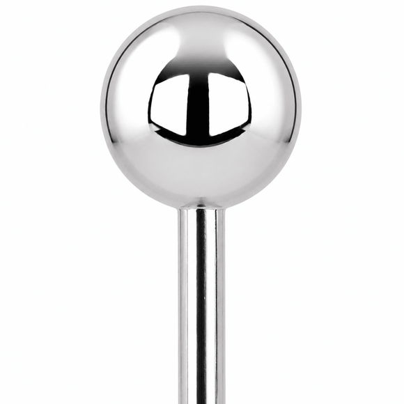 Silver Ball Garnish Picks - Pack of 10