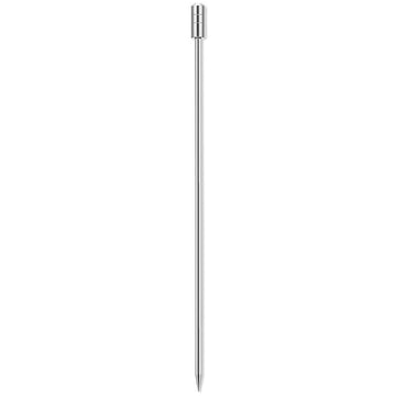 Silver Grooved Top Garnish Picks - Pack of 10 - 0