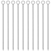 Silver Ring Garnish Picks - Pack of 10