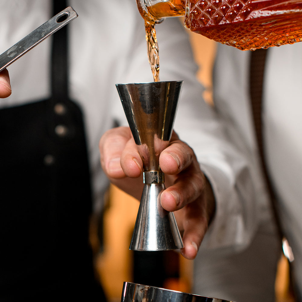 Japanese Cocktail Jigger - Copper Plated