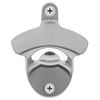 Silver Wall Mounted Bottle Opener