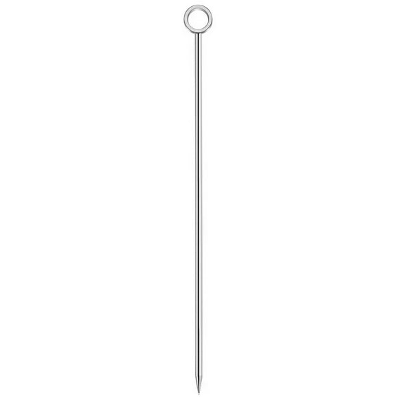 Silver Ring Garnish Picks - Pack of 10