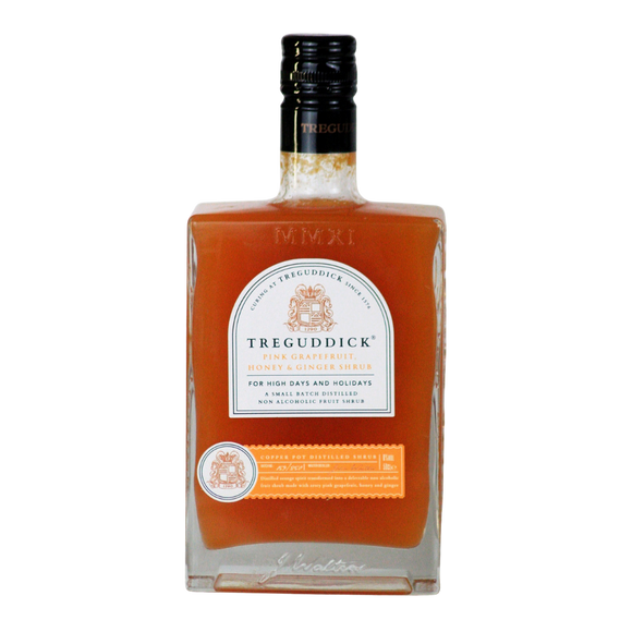 Treguddick Pink Grapefruit, Honey & Ginger Shrub