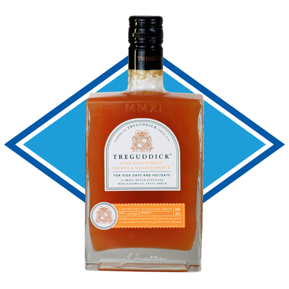 Treguddick Pink Grapefruit, Honey & Ginger Shrub