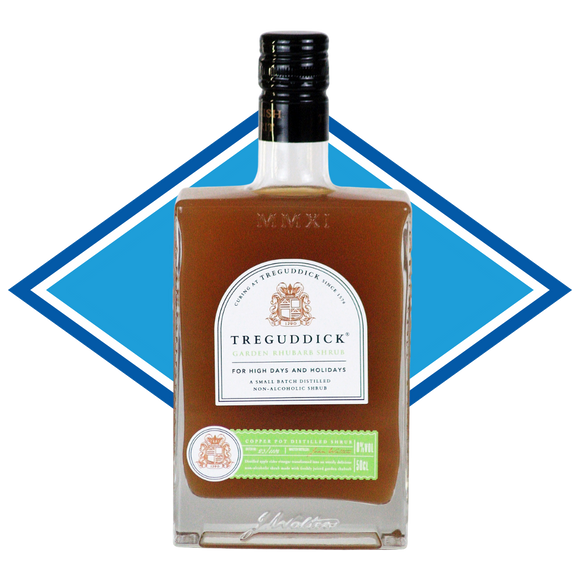 Treguddick Garden Rhubarb Alcohol Free Shrub