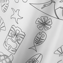 Tiki Tin on Tin Boston Shaker Set - BarBits