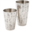 Tiki Tin on Tin Boston Shaker Set - BarBits
