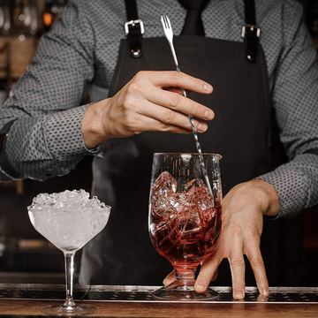 Trident Cocktail Bar Spoon 26cm - Stainless Steel - 0