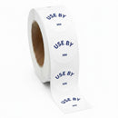 Use By date Labels 25mm - Roll of 1000-1