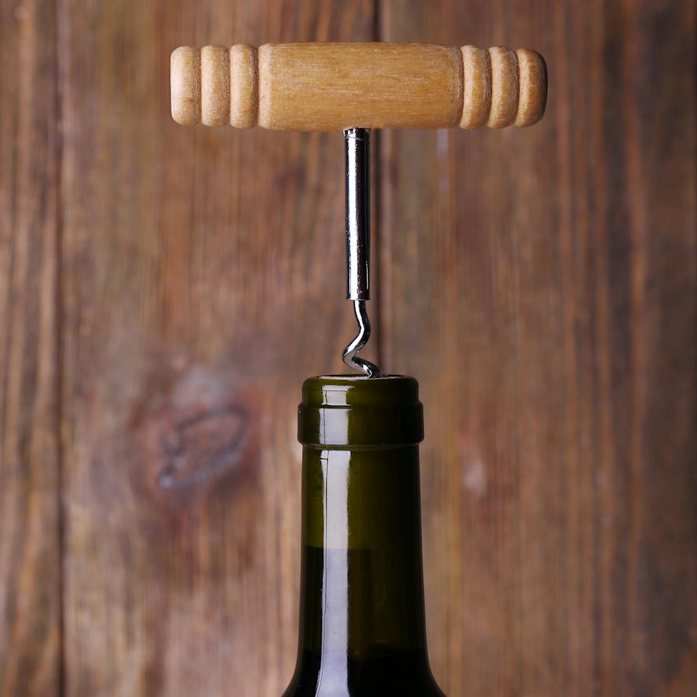 Wooden Handle Corkscrew