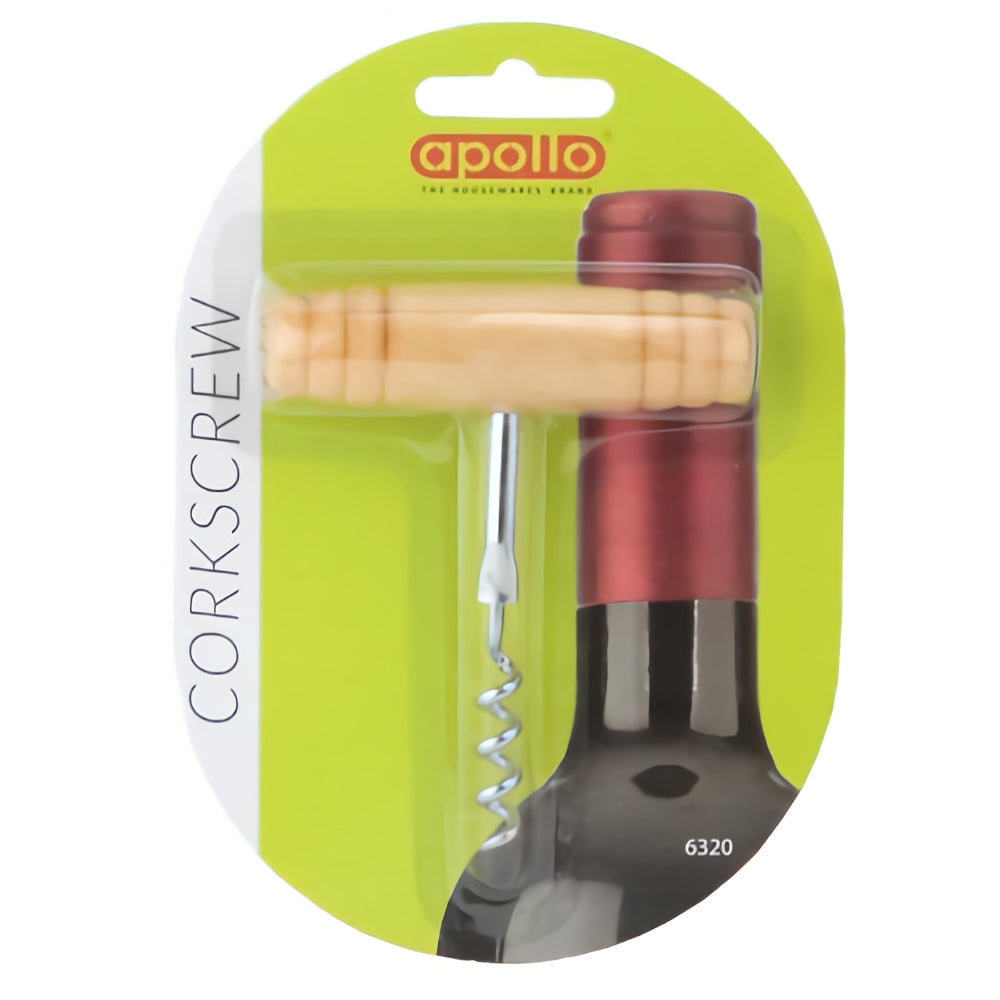 Wooden Handle Corkscrew