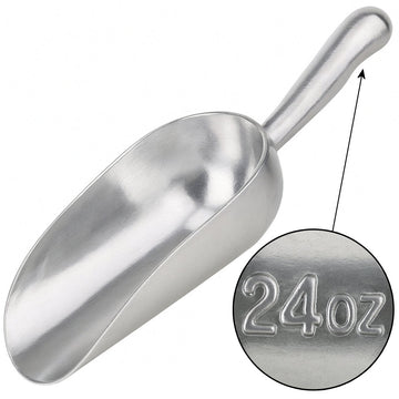 Aluminium Ice Scoop 24oz - BarBits.co.uk