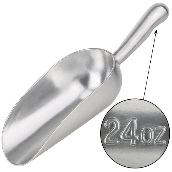 Aluminium Ice Scoop 24oz - BarBits.co.uk