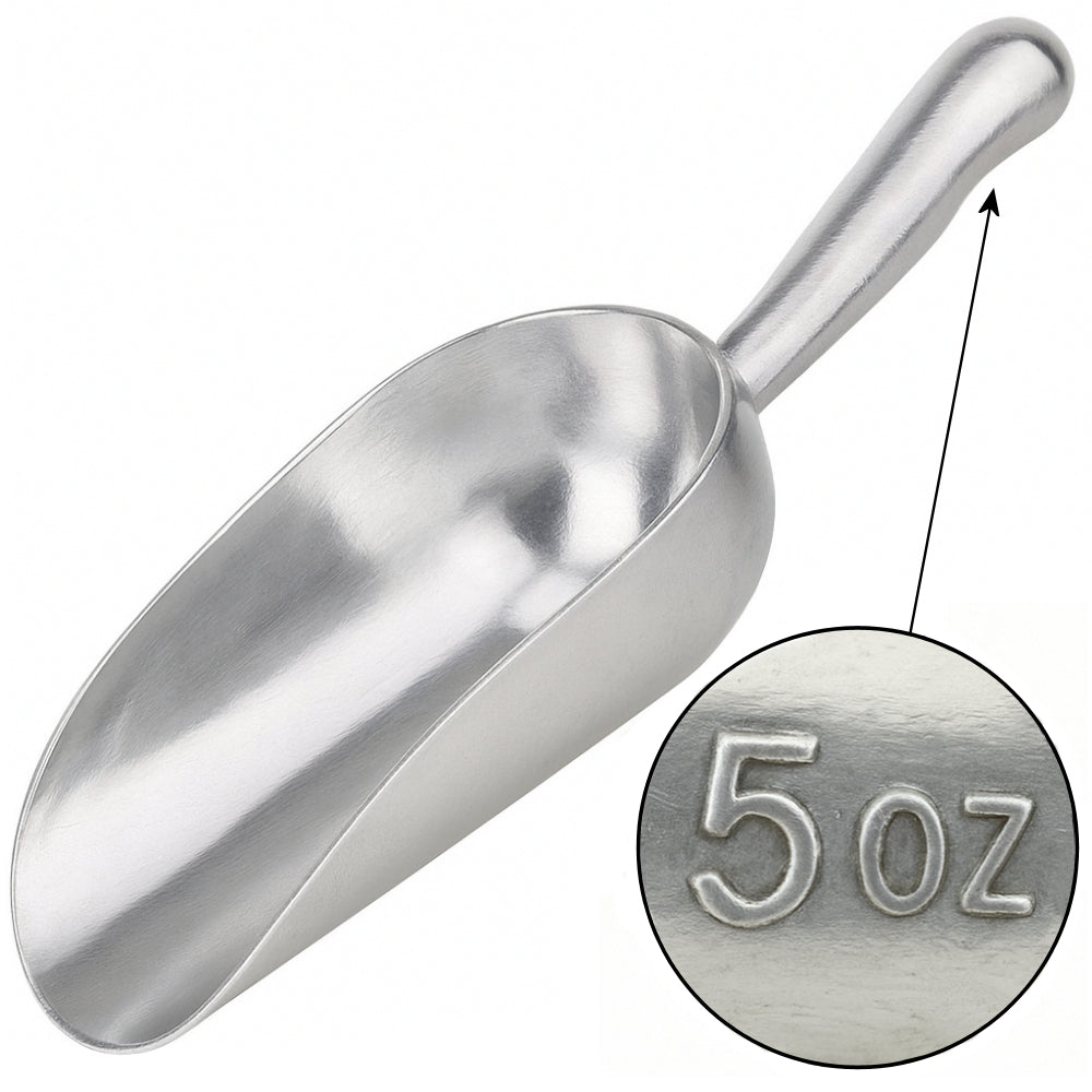 Aluminium Ice Scoop 5oz