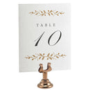 Antique Bronze Mini Table Sign - 38mm - BarBits.co.uk