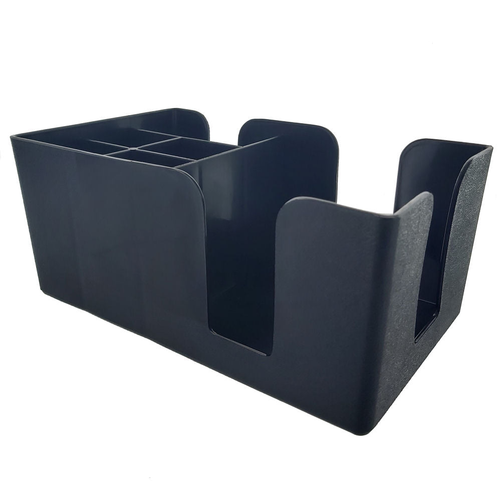 Black Plastic Bar Caddy - Carton - 0