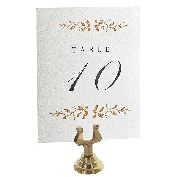 Gold Mini Table Sign - 38mm