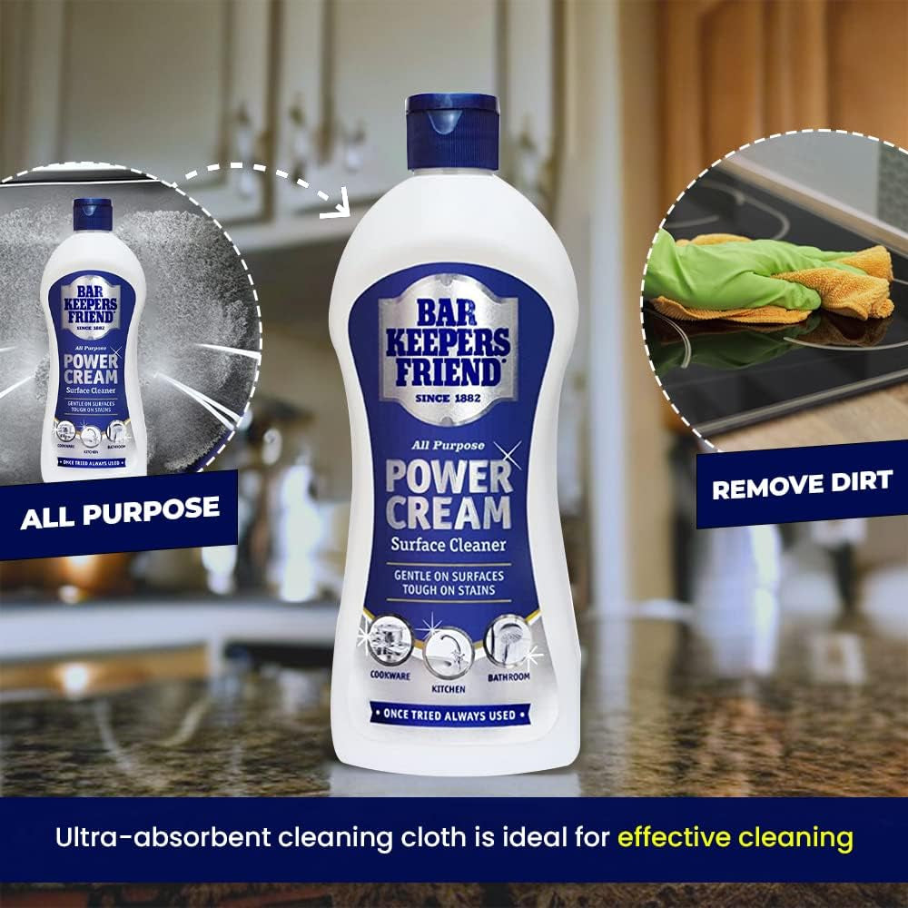 Bar Keepers Friend Power Cream Cleaner 350ml