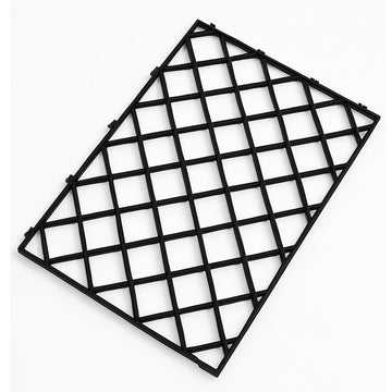 Black Interlocking Glass Mats - Pack of 10 - BarBits.co.uk