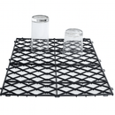 Black Interlocking Glass Mats - Pack of 10 - BarBits.co.uk