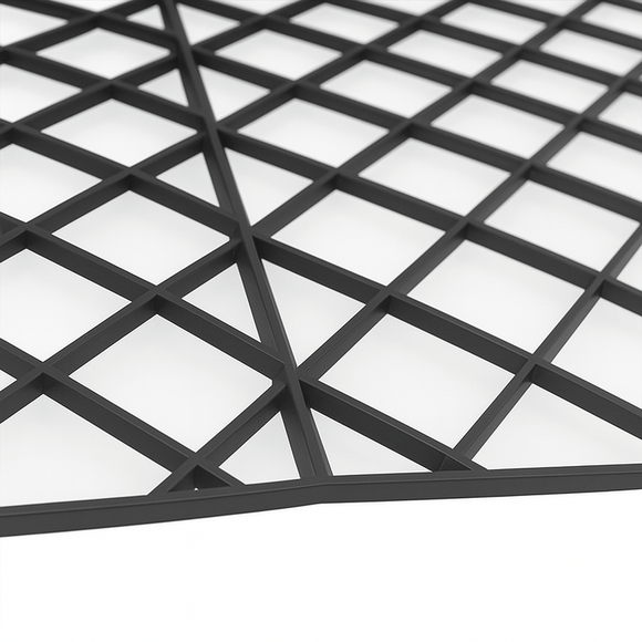 Black Interlocking Glass Mats - Pack of 10 - BarBits.co.uk