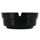 Black Melamine Ashtray 4" - Pack of 10 - BarBits.co.uk