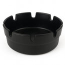 Black Melamine Ashtray 4" - Pack of 10 - BarBits.co.uk