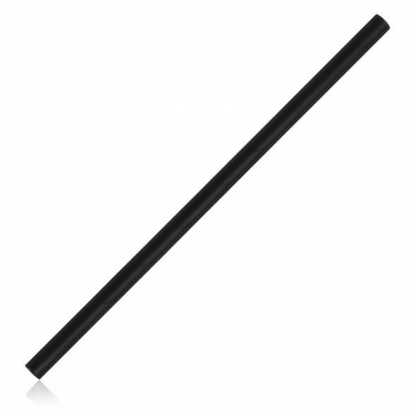 Black paper cocktail straws 140mm pack of 250 - BarBits.co.uk