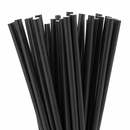 Black Paper Straws - Pack of 250 - BarBits.co.uk