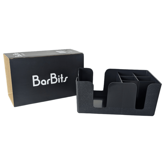 Black Plastic Bar Caddy - BarBits.co.uk