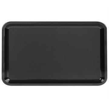 Black Plastic Tip Tray Plain - Pack of 12 - BarBits.co.uk