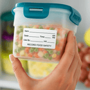 Black Removable Day & Use By Labels - 25 x 50mm - BarBits.co.uk