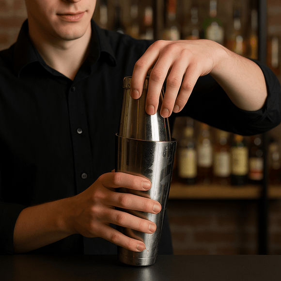 Boston Cocktail Shaker Set - Stainless Steel - BarBits.co.uk